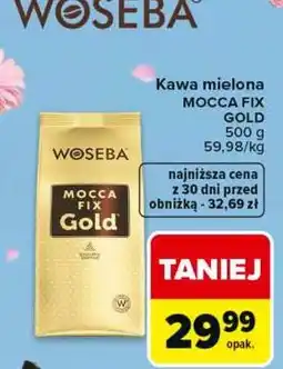 Carrefour Kawa mielona Mocca Fix Gold Woseba oferta