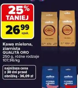 Carrefour Kawa mielona, ziarnista Qualità Oro Lavazza oferta
