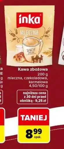 Carrefour Kawa zbożowa inka mleczna, czekoladowa, karmelowa oferta