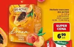 Carrefour Herbata owocowa BIG-ACTIVE oferta