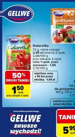 Carrefour Galaretka Gellwe oferta