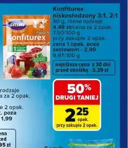 Carrefour Konfiturex niskosłodzony 3:1, 2:1 Gellwe oferta
