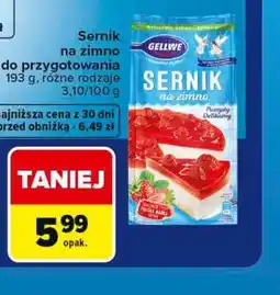 Carrefour Sernik na zimno do przygotowania Gellwe oferta