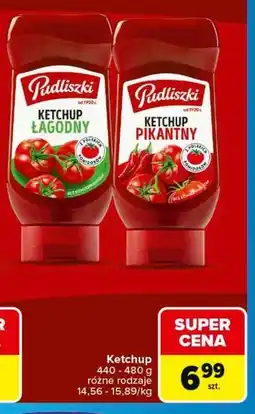 Carrefour Pudliszki Ketchup oferta