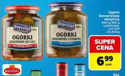 Carrefour Provitus Ogórki konserwowe oferta