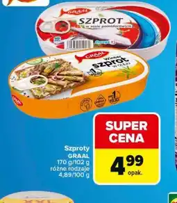 Carrefour Szproty GRAAL oferta