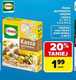 Carrefour Kasza jęczmienna wiejska CENOS oferta