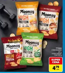 Carrefour Chipsy z soczewicy 60 g Moonsy oferta