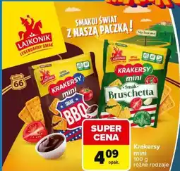 Carrefour Krakersy mini LAJKONIK oferta