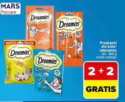 Carrefour Przekąski dla kota* dreamies 30-180 g różne rodzaje oferta