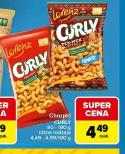 Carrefour Chrupki CURLY oferta