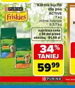 Carrefour Karma sucha dla psa active 7 kg różne rodzaje oferta