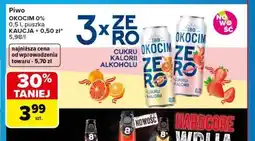 Carrefour Piwo OKOCIM 0% oferta