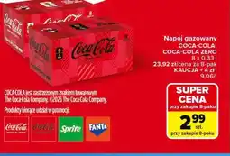 Carrefour Napój gazowany COCA-COLA, COCA-COLA ZERO oferta