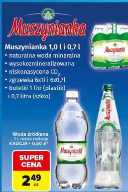 Carrefour Woda źródlana oferta