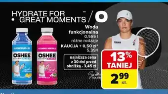 Carrefour Woda funkcjonalna OSHEE oferta