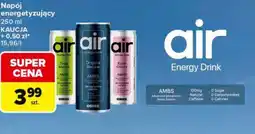Carrefour Napój energetyzujący air oferta