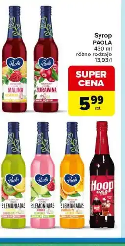 Carrefour Syrop PAOLA oferta