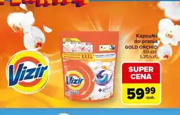 Carrefour Kapsułki do prania Vizir GOLD ORCHID 50 szt oferta