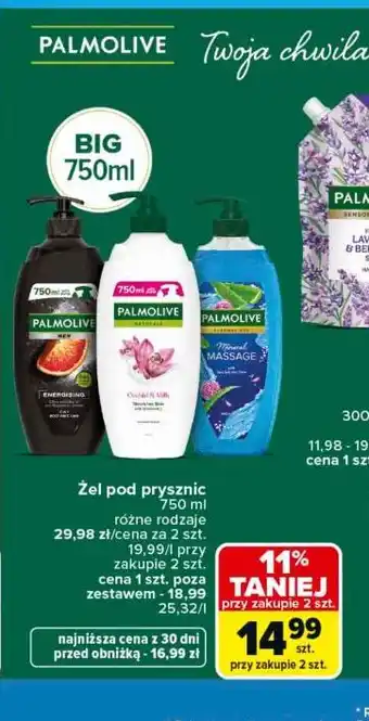 Carrefour Żel pod prysznic Palmolive oferta