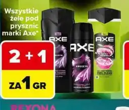 Carrefour Wszystkie żele pod prysznic marki Axe oferta