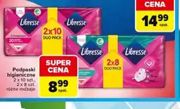 Carrefour Podpaski higieniczne Libresse oferta