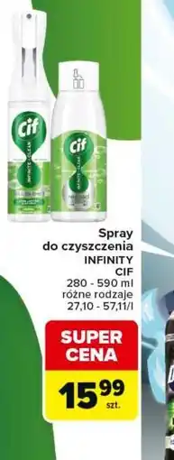 Carrefour Spray do czyszczenia INFINITY CIF oferta