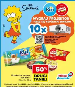 Carrefour Przekąska serowa, ser mini** 35 g oferta