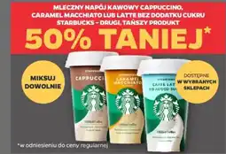 Netto Mleczny napój kawowy cappuccino, caramel macchiato starbucks oferta