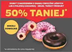 Netto Donut z nadzieniem o smaku owoców leśnych lub z polewą kakaową oferta