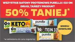 Netto Wszystkie batony proteinowe purella i go on oferta