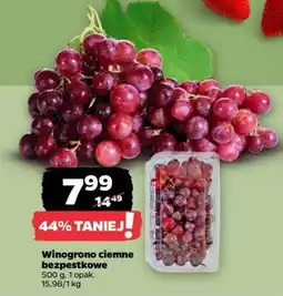 Netto Winogrono ciemne bezpestkowe oferta
