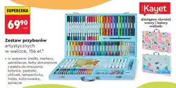 Biedronka Zestaw przyborów artystycznych w walizce, 156 el oferta