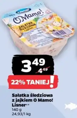 Netto Sałatka śledziowa z jajkiem O Mamo! Lisner oferta