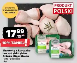 Netto Elementy z kurczaka bez antybiotyków Sztuka Mięsa Green oferta