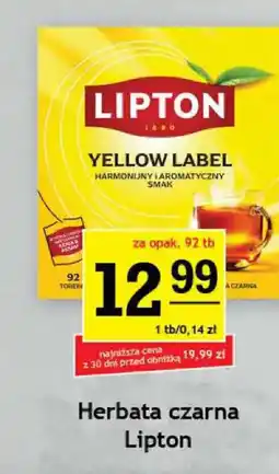 Gram Market Lipton Yellow Label Herbata czarna oferta