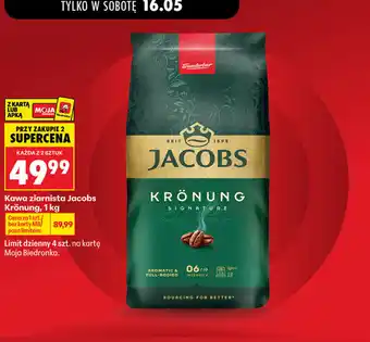 Biedronka Kawa ziarnista Jacobs Krönung oferta