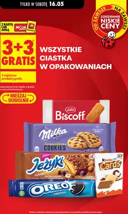 Biedronka WSZYSTKIE CIASTKA W OPAKOWANIACH oferta