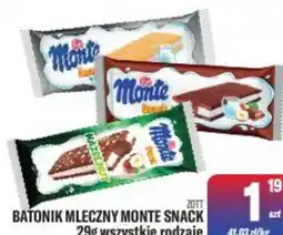 TomiMarkt Batonik Monte Snack Zott oferta