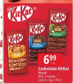 E.Leclerc Czekolada salted caramel Kitkat oferta