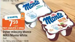 E.Leclerc Deser śmietankowy Zott Monte White oferta