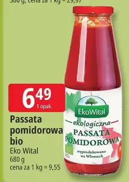 E.Leclerc Passata bio pomidorowa Ekowital oferta