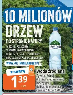 E.Leclerc Woda delikatnie musująca Żywiec Zdrój oferta
