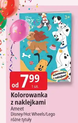 E.Leclerc Kolorowanka z naklejkami disney oferta