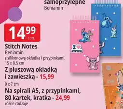 E.Leclerc Notes na spirali a5 80k. kratka stitch Beniamin oferta