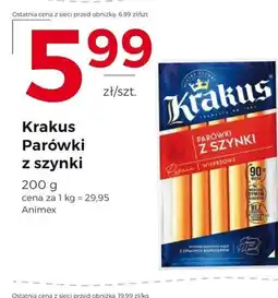Frac Krakus Parówki z szynki oferta