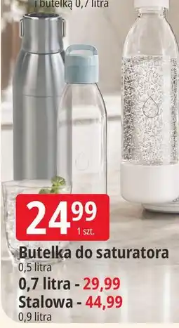 E.Leclerc Butelka do saturatowa stalowa 900 ml Dafi oferta