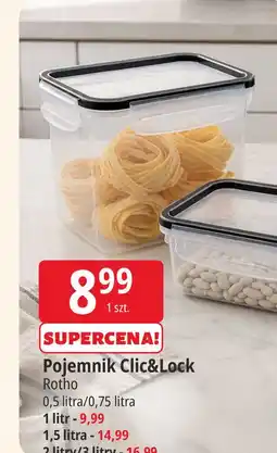 E.Leclerc Pojemnik click&lock 3 l Rotho oferta
