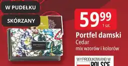 E.Leclerc Portfel damski skórzany Cedar oferta