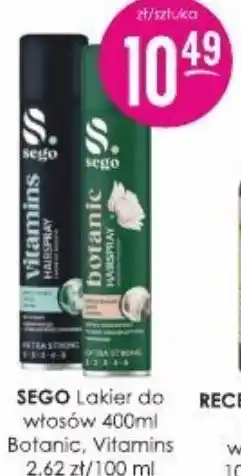 Jaśmin Sego Lakier do włosów oferta